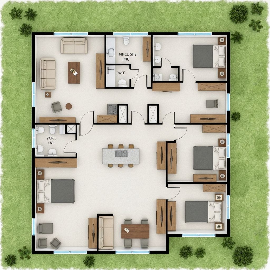 3 BHK plan